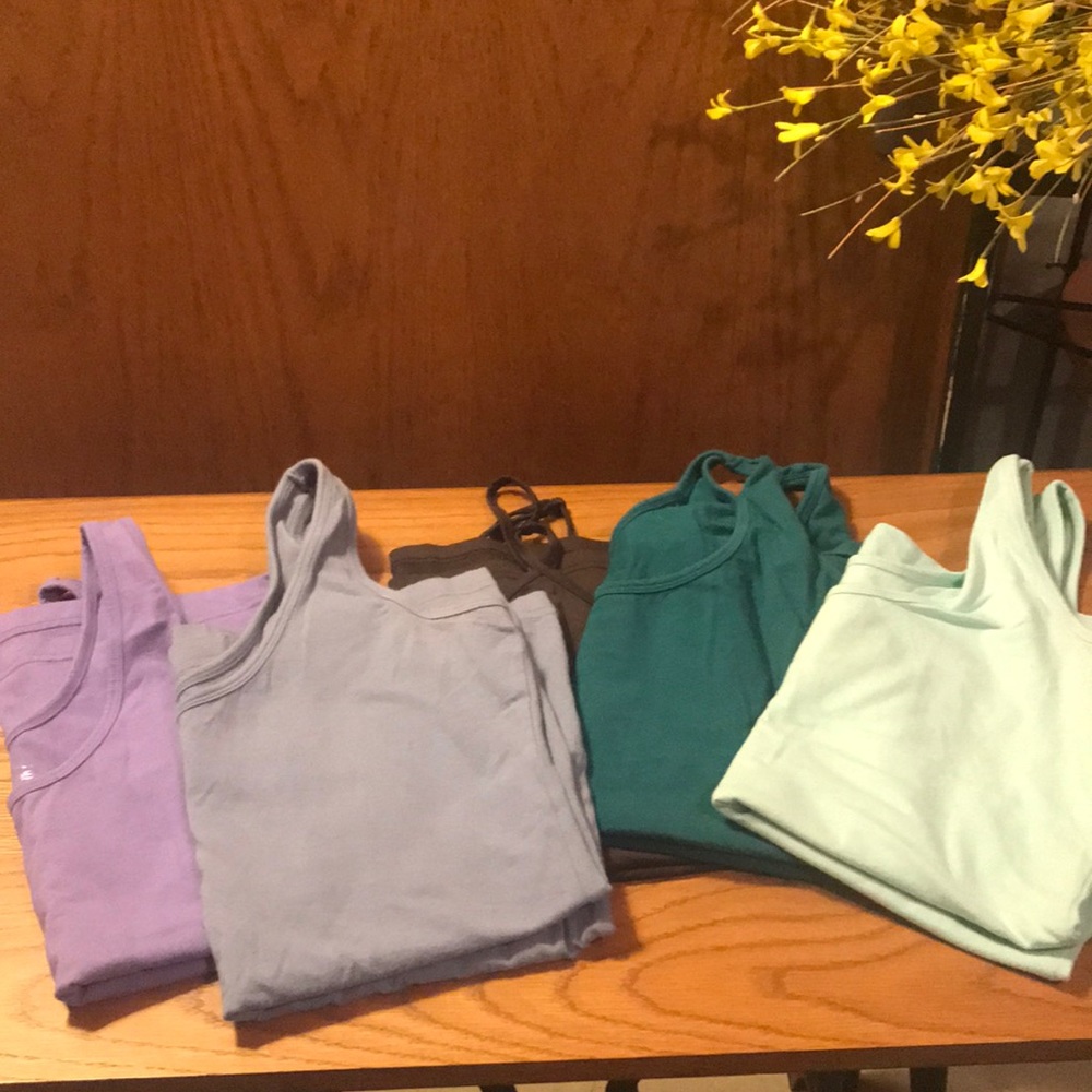 Lot of 5 Maurice’s tank tops